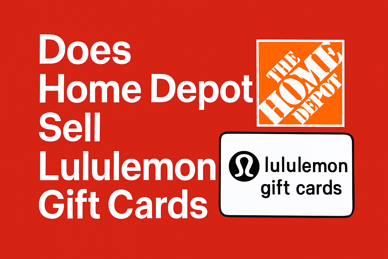 Does Home Depot Sell Lululemon Gift Cards? [Explained 2025]